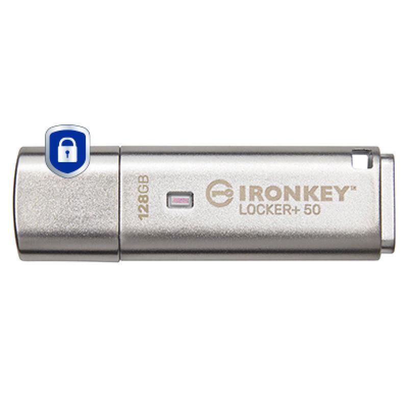 Kingston Technology IronKey 128 Go IKLP50 AES USB, w/256bit Encryption · Clé USB · Informat Systems Strasbourg