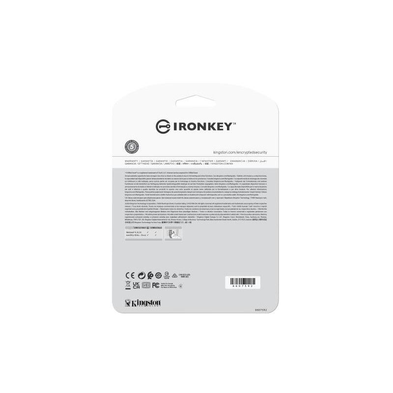 Kingston Technology IronKey 256 Go Locker Plus 50 AES Encryption · Clé USB · Informat Systems Strasbourg (image 4)