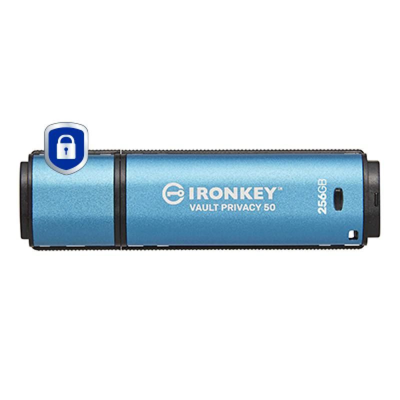 KINGSTON 256GB IronKey Vault Privacy 50 *IKVP50/256GB · Clé USB · Informat Systems Strasbourg