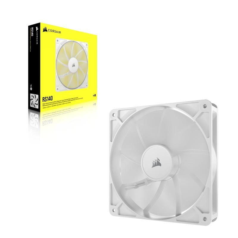 Corsair RS140 Boitier PC Ventilateur 14 cm Blanc 1 pièce(s) · Ventilateur Boitier · Informat Systems Strasbourg (image 5)