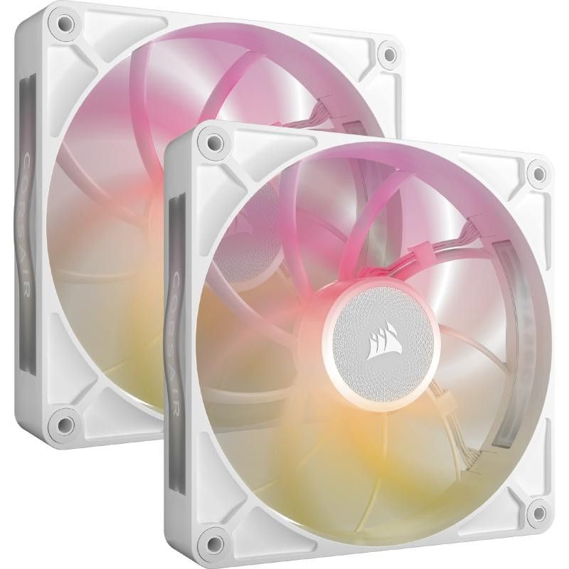 Corsair iCUE LINK RX140 MAX RGB Boitier PC Ventilateur 14 cm Blanc 2 pièce(s) · Ventilateur Boitier · Informat Systems Str... (image 2)