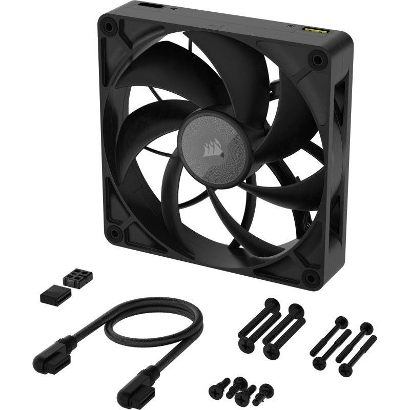 Corsair iCUE LINK RX140 MAX Boitier PC Ventilateur 14 cm Noir 1 pièce(s) · Ventilateur Boitier · Informat Systems Strasbourg (image 2)