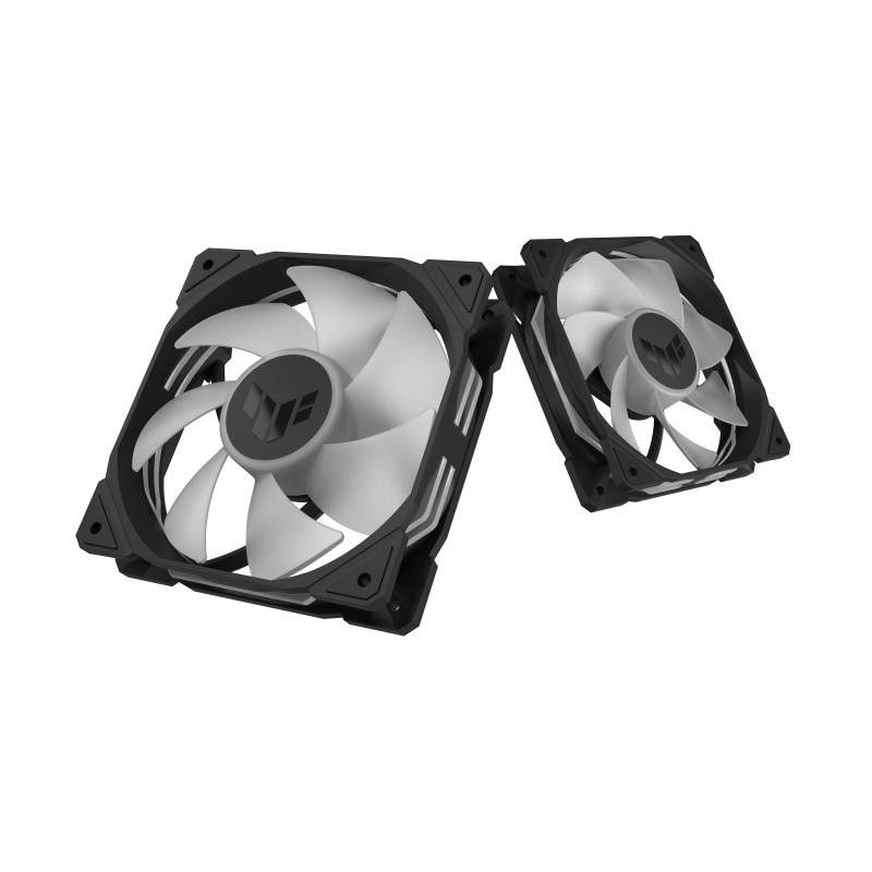 ASUS TUF Gaming TR120 ARGB Reverse Fan - Single Pack Boitier PC Ventilateur 12 cm Noir · Ventilateur Boitier · Informat Sy... (image 8)
