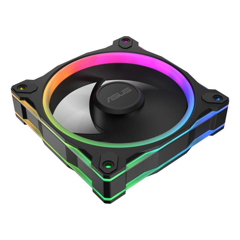 ASUS Prime MR120 Fan ARGB Reverse Black Boitier PC Ventilateur 12 cm Noir · Ventilateur Boitier · Informat Systems Strasbourg (image 4)