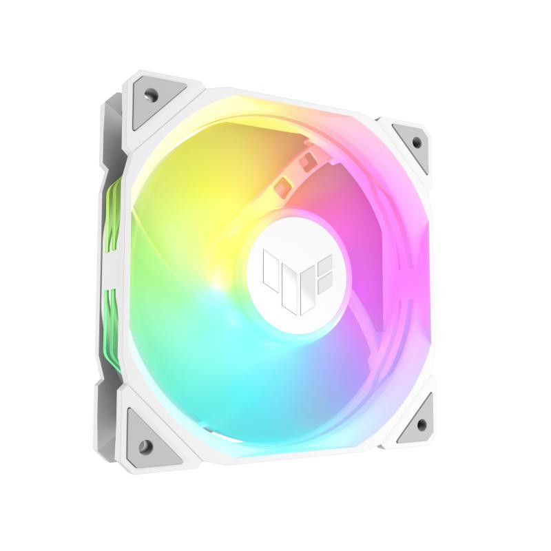 ASUS TUF GAMING TR120 ARGB REVERSE 1-pack White Boitier PC Refroidisseur d'air 12 cm Blanc · Ventilateur Boitier · Informa... (image 3)