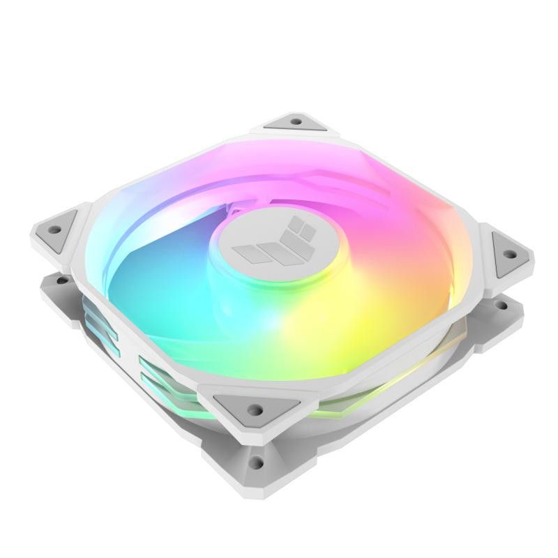 ASUS TUF GAMING TR120 ARGB REVERSE 1-pack White Boitier PC Refroidisseur d'air 12 cm Blanc · Ventilateur Boitier · Informa... (image 4)