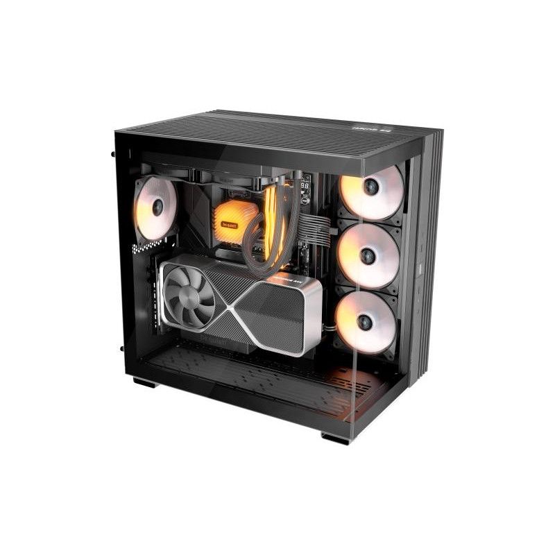 be quiet! Light Wings LX 120 mm PWM Reverse Black | Ventilateur PC ARGB reverse noir · Ventilateur Boitier · Informat Syst... (image 2)
