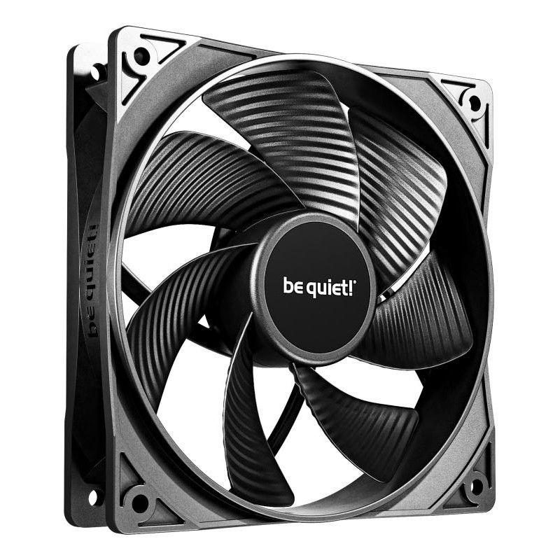 be quiet! Light Wings 120 mm PWM Reverse Black | Ventilateur PC reverse blanc | Pack de 3 · Ventilateur Boitier · Informat... (image 2)