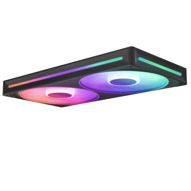 NZXT RF-U28HF-B1 système de refroidissement d?ordinateur Boitier PC Ventilateur Noir 1 pièce(s) · Ventilateur Boitier · In... (image 3)