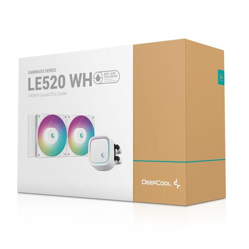 DeepCool LE520 WH Processeur Refroidisseur de liquide tout-en-un 12 cm Blanc 1 pièce(s) · Watercooling · Informat Systems ... (image 7)