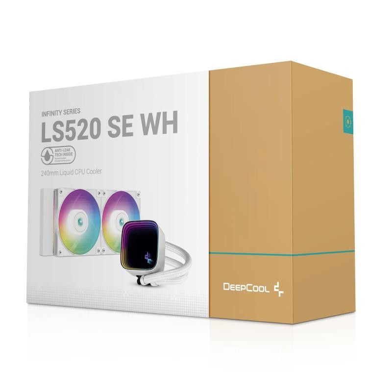 DeepCool LS520 SE WH Processeur Refroidisseur de liquide tout-en-un 12 cm Blanc 1 pièce(s) · Watercooling · Informat Syste... (image 6)