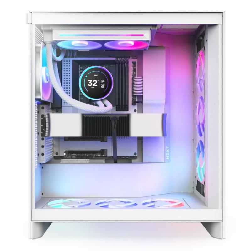 NZXT Kraken Elite 240 RGB Processeur Refroidisseur de liquide tout-en-un 12 cm Blanc 1 pièce(s) · Watercooling · Informat ... (image 5)