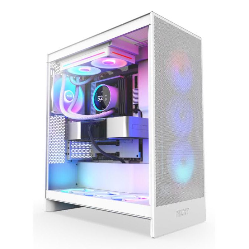 NZXT Kraken Elite 240 RGB Processeur Refroidisseur de liquide tout-en-un 12 cm Blanc 1 pièce(s) · Watercooling · Informat ... (image 6)