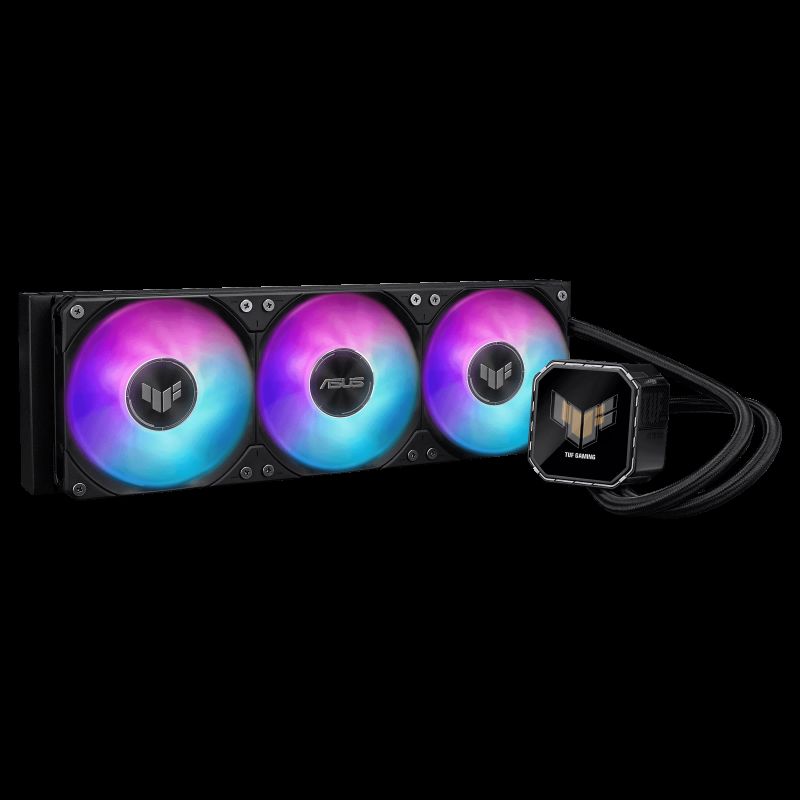 ASUS TUF Gaming LC III 360 ARGB LCD Processeur Refroidisseur de liquide tout-en-un 12 cm Noir 1 pièce(s) · Watercooling · ...