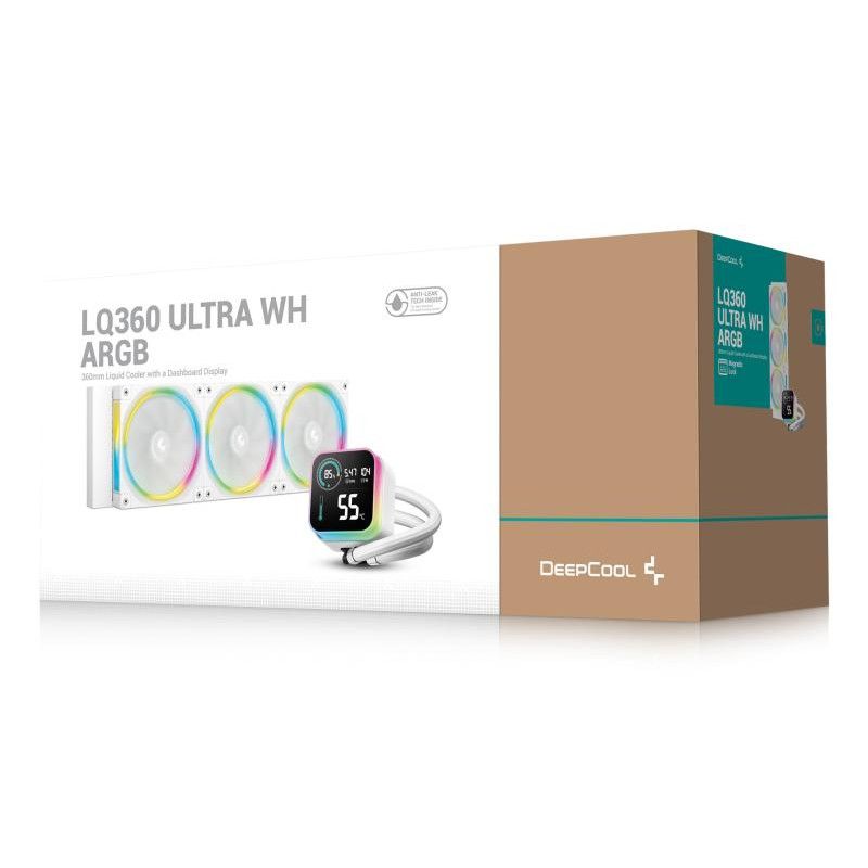 DeepCool LQ360 ULTRA ARGB Processeur Kit de refroidissement du liquide 12 cm Blanc · Watercooling · Informat Systems Stras... (image 6)