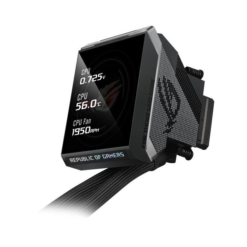 ASUS ROG Strix LC IV 360 ARGB LCD Processeur Kit de refroidissement du liquide 12 cm Noir · Watercooling · Informat System... (image 12)