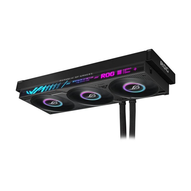 ASUS ROG Strix SLC IV 360 ARGB LCD Processeur Kit de refroidissement du liquide 12 cm Noir 1 pièce(s) · Watercooling · Inf... (image 16)