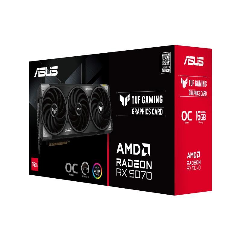 ASUS TUF Gaming TUF-RX9070-O16G-GAMING AMD Radeon RX 9070 16 Go GDDR6 · Cartes graphiques · Informat Systems Strasbourg (image 12)
