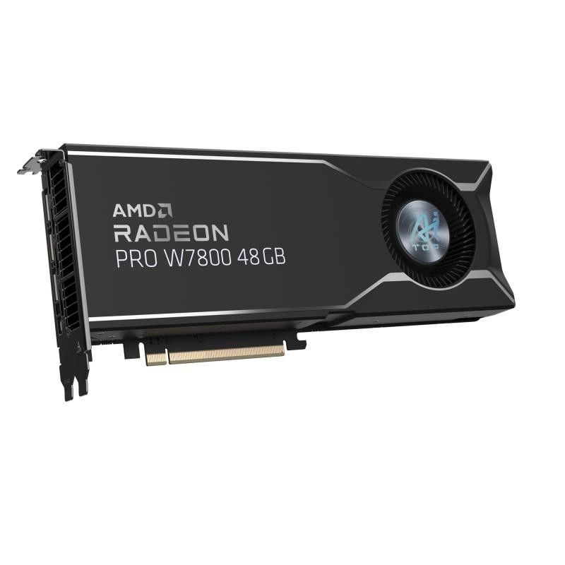 GIGABYTE Radeon PRO W7800 AI TOP 48G Carte Graphique - 48 Go GDDR6, 384 bits, PCI-E 4.0, 3 x DP 2.1, W7800 AI TOP 48G · Ca... (image 2)