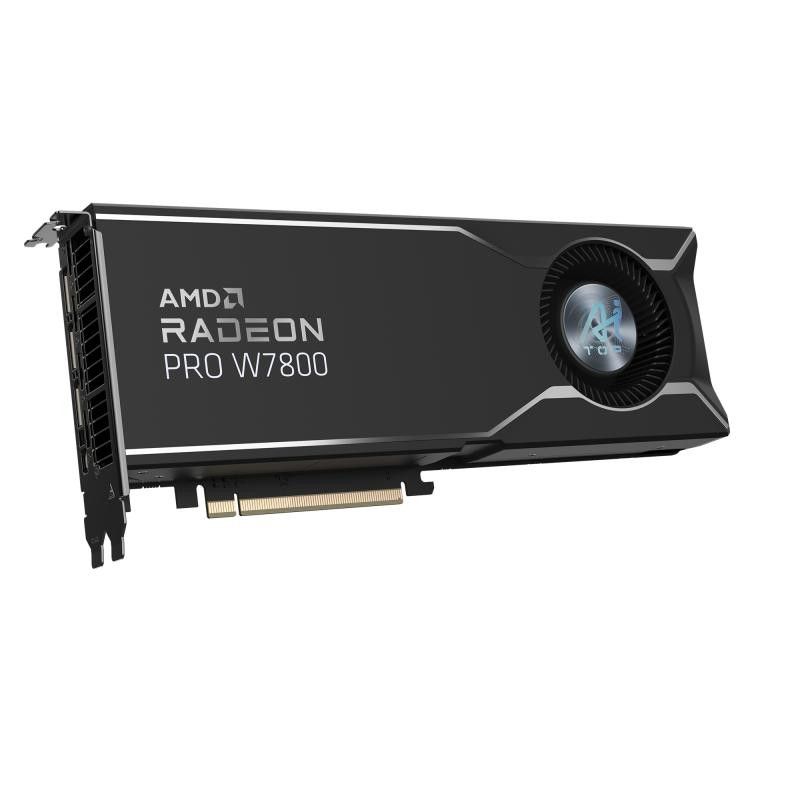 GIGABYTE Radeon PRO W7800 AI TOP 32G Carte Graphique - 32 Go GDDR6, 256 bits, PCI-E 4.0, 3 x DisplayPort 2.1, W7800 AI TOP... (image 3)