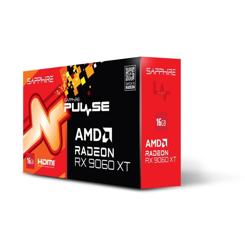 Sapphire PULSE AMD Radeon RX 9060 XT 16GB GPU 16 Go GDDR6 · Cartes graphiques · Informat Systems Strasbourg (image 7)