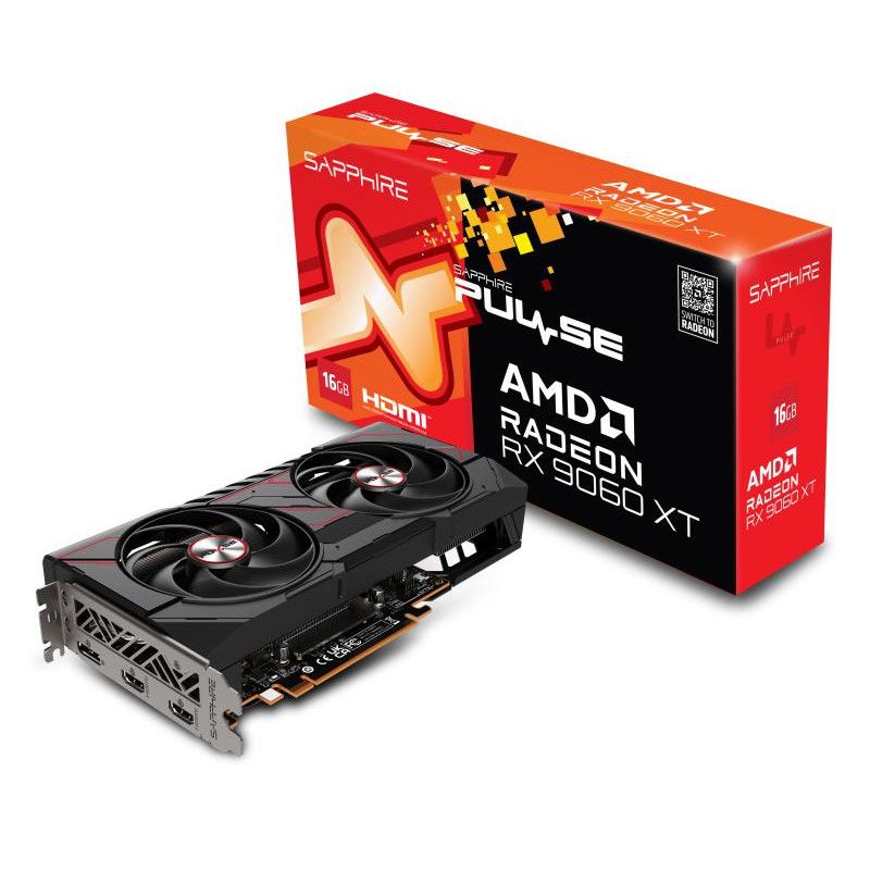 Sapphire PULSE AMD Radeon RX 9060 XT 16GB GPU 16 Go GDDR6 · Cartes graphiques · Informat Systems Strasbourg (image 8)