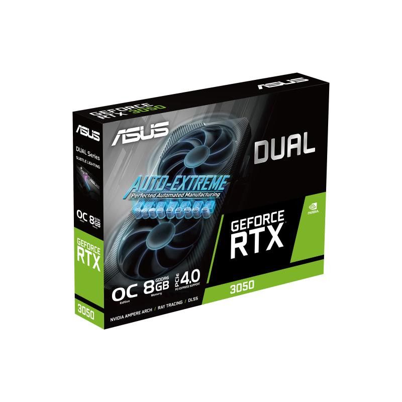 ASUS Dual -RTX3050-O8G-V2 NVIDIA GeForce RTX 3050 8 Go GDDR6 · Cartes graphiques · Informat Systems Strasbourg (image 12)