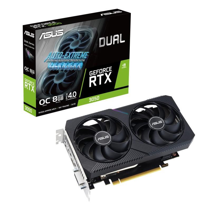 ASUS Dual -RTX3050-O8G-V2 NVIDIA GeForce RTX 3050 8 Go GDDR6 · Cartes graphiques · Informat Systems Strasbourg (image 13)