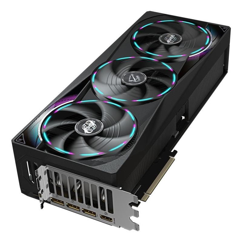 GIGABYTE AORUS GeForce RTX 5070 Ti MASTER 16G Carte Graphique - 16 Go GDDR7, 256 bits, PCI-E 5.0, 2670 MHz Core Clock, 3 x... (image 4)