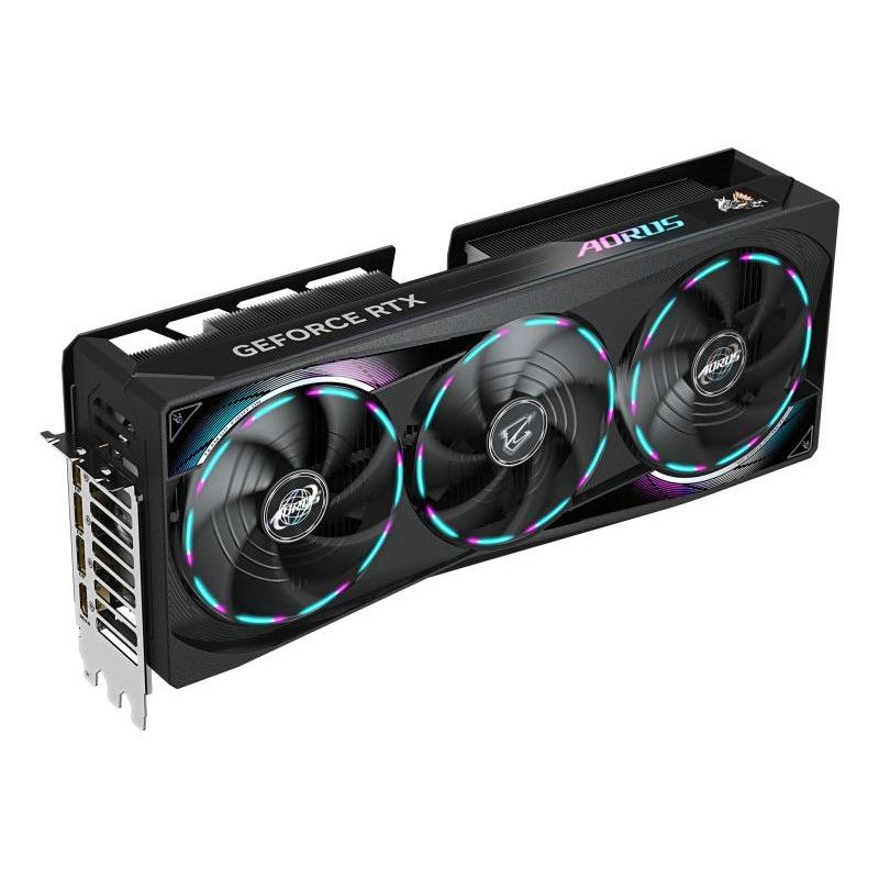 GIGABYTE AORUS GeForce RTX 5070 Ti MASTER 16G Carte Graphique - 16 Go GDDR7, 256 bits, PCI-E 5.0, 2670 MHz Core Clock, 3 x... (image 5)