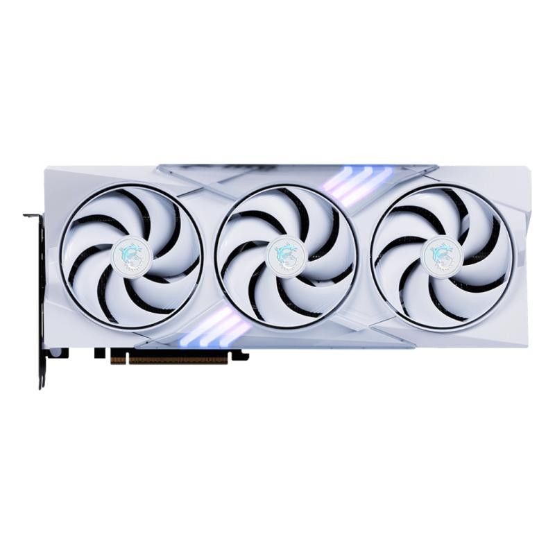 MSI GAMING GeForce RTX 5070 12G TRIO OC WHITE NVIDIA 12 Go GDDR7 · Cartes graphiques · Informat Systems Strasbourg (image 2)