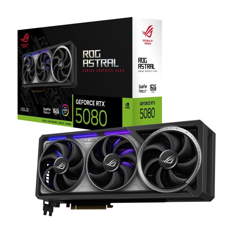 ASUS ROG Astral - -RTX5080-16G-GAMING NVIDIA GeForce RTX 5080 16 Go GDDR7 · Cartes graphiques · Informat Systems Strasbourg (image 14)