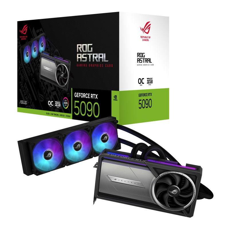 ASUS ROG Astral - -LC-RTX5090-O32G-GAMING NVIDIA GeForce RTX 5090 32 Go GDDR7 · Cartes graphiques · Informat Systems Stras... (image 18)