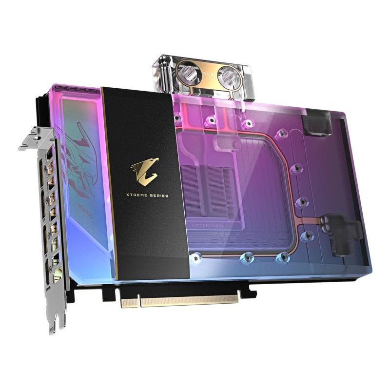 GIGABYTE AORUS GeForce RTX 5090 XTREME WATERFORCE WB 32G Carte Graphique - 32 Go GDDR7, 512 bits, PCI-E 5.0, 2655 MHz Fréq... (image 3)