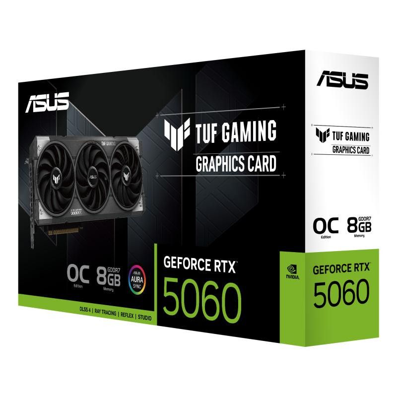 ASUS TUF Gaming TUF-RTX5060-O8G-GAMING NVIDIA GeForce RTX 5060 8 Go GDDR7 · Cartes graphiques · Informat Systems Strasbourg (image 9)