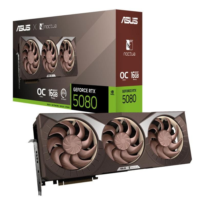ASUS RTX5080-O16G-NOCTUA NVIDIA GeForce RTX 5080 16 Go GDDR7 · Cartes graphiques · Informat Systems Strasbourg (image 22)