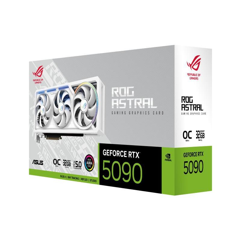 ASUS ROG Astral - -RTX5090-O32G-WHITE NVIDIA GeForce RTX 5090 32 Go GDDR7 · Cartes graphiques · Informat Systems Strasbourg (image 22)