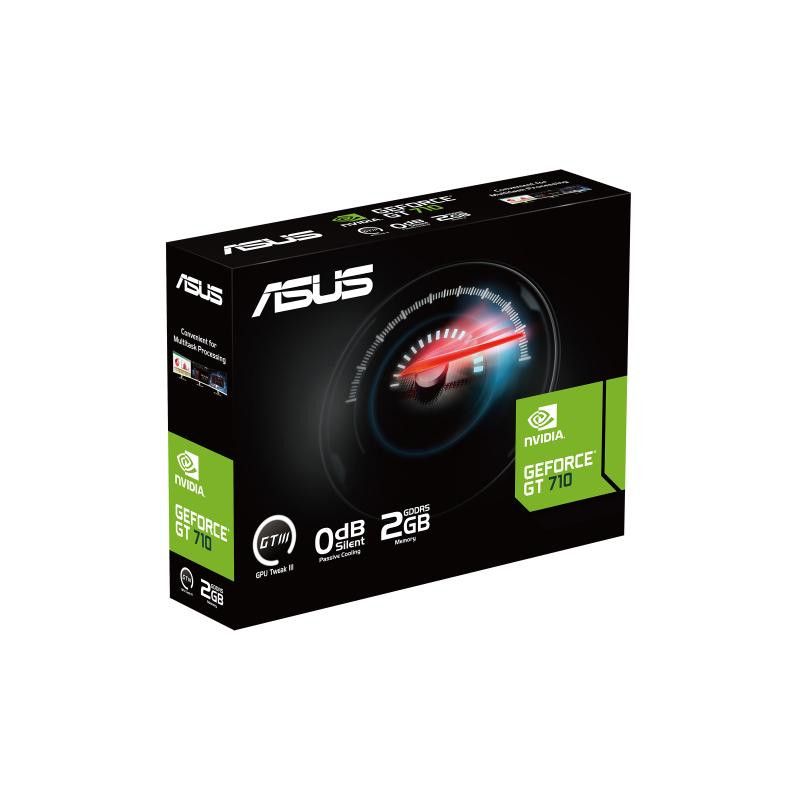 ASUS GT710-SL-2GD5-BRK-EVO NVIDIA GeForce GT 710 2 Go GDDR5 · Cartes graphiques · Informat Systems Strasbourg (image 5)
