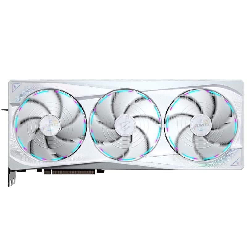 GIGABYTE AORUS GeForce RTX 5090 STEALTH ICE 32G Carte Graphique - 32GB GDDR7, 512bit, PCI-E 5.0, 2655MHz Fréquence du c?ur... (image 4)