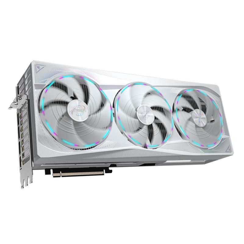 GIGABYTE AORUS GeForce RTX 5090 STEALTH ICE 32G Carte Graphique - 32GB GDDR7, 512bit, PCI-E 5.0, 2655MHz Fréquence du c?ur... (image 5)