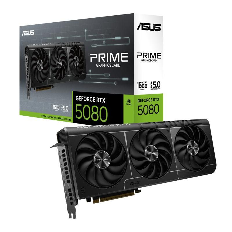 ASUS Prime -RTX5080-16G NVIDIA GeForce RTX 5080 16 Go GDDR7 · Cartes graphiques · Informat Systems Strasbourg (image 12)