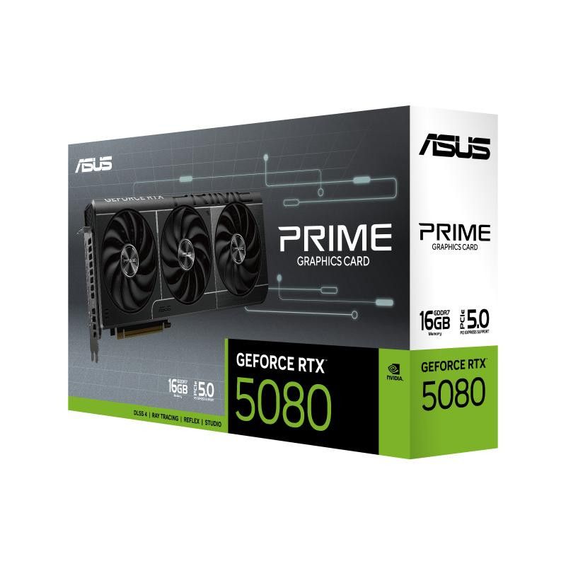 ASUS Prime -RTX5080-16G NVIDIA GeForce RTX 5080 16 Go GDDR7 · Cartes graphiques · Informat Systems Strasbourg (image 13)