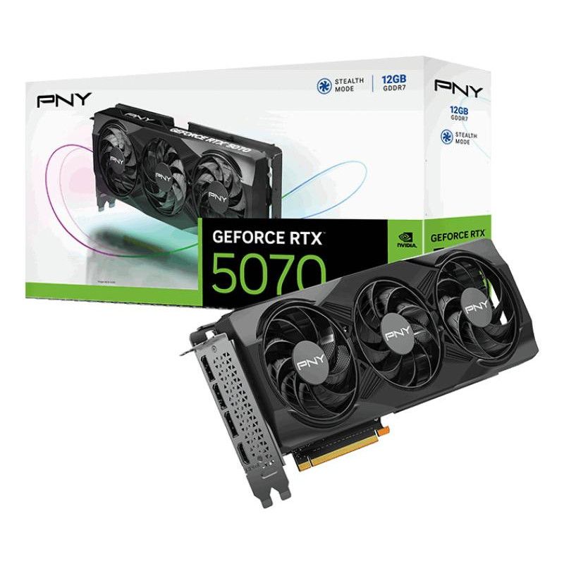 PNY GEFORCE RTX 5070 12GB Triple Fan DLSS 4 · Cartes graphiques · Informat Systems Strasbourg (image 10)