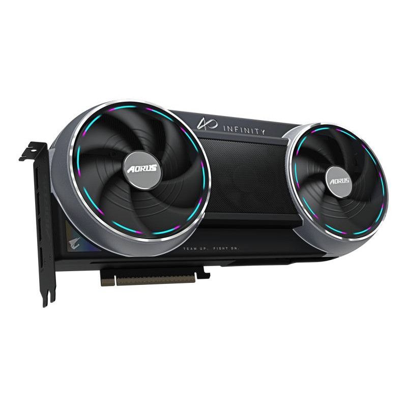 GIGABYTE AORUS GeForce RTX 5090 INFINITY 32G Carte Graphique ? 32GB GDDR7, 512-bit, PCI-E 5.0, fréquence c?ur 2730 MHz, 3 ... (image 2)
