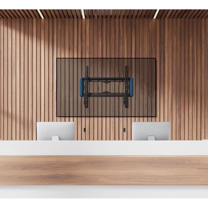 B-Tech Elements Fixed 400 Flat 165,1 cm (65") Mur Noir, Bleu · SUPPORT ECRAN AV · Informat Systems Strasbourg (image 6)