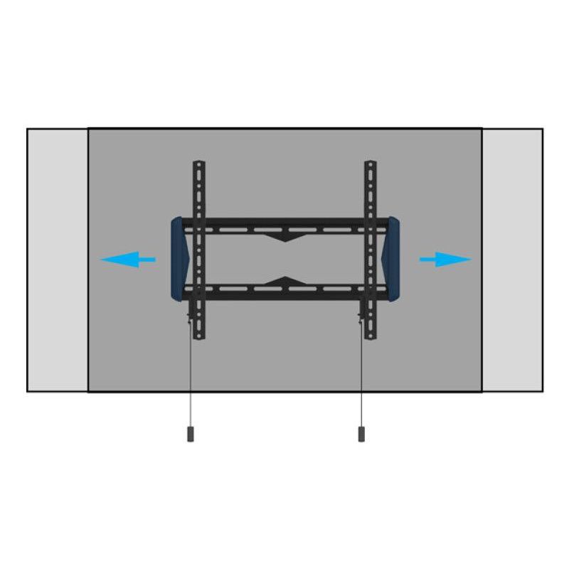 B-Tech Elements Fixed 400 Flat 165,1 cm (65") Mur Noir, Bleu · SUPPORT ECRAN AV · Informat Systems Strasbourg (image 7)