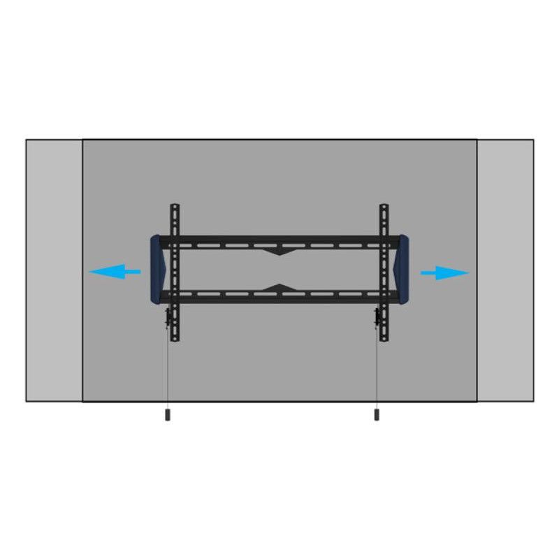 B-Tech Elements Fixed 600 Flat 2,03 m (80") Mur Noir, Bleu · SUPPORT ECRAN AV · Informat Systems Strasbourg (image 8)