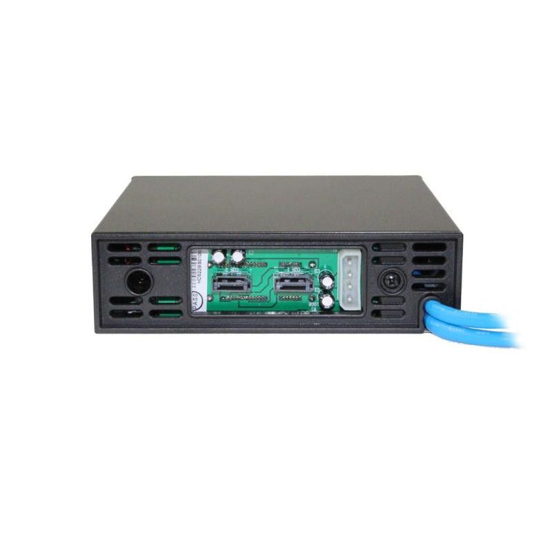 SMARTTECK Rack Amovible 5,25"" pour DD/SSD 2,5"" SATA"" · Accessoires Boîtiers · Informat Systems Strasbourg (image 4)