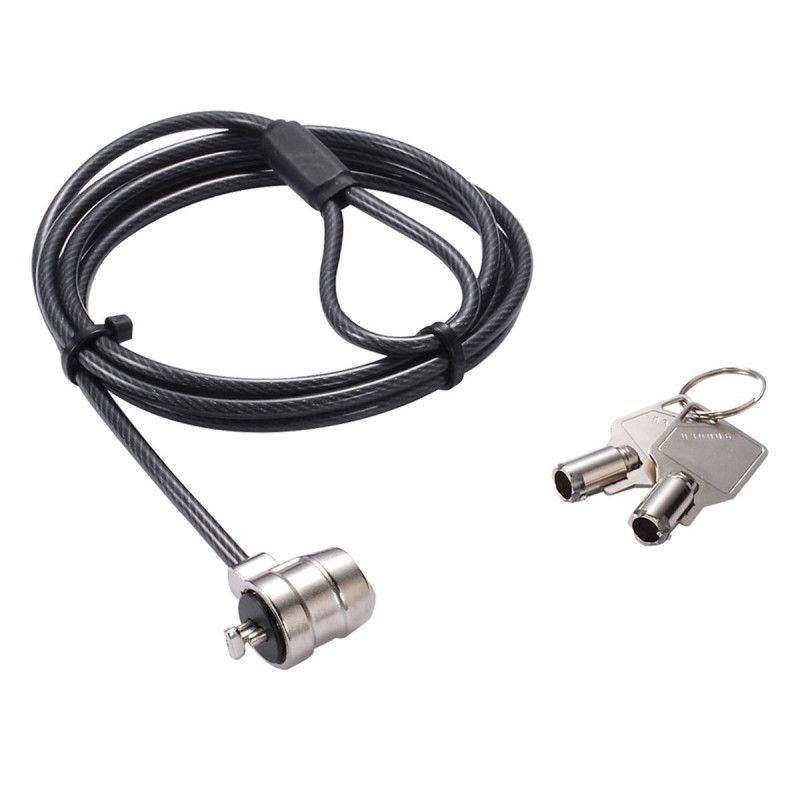 DICOTA Câble de Sécurité T-Lock à Clé *D30971 · Tous les accessoires PC portables · Informat Systems Strasbourg