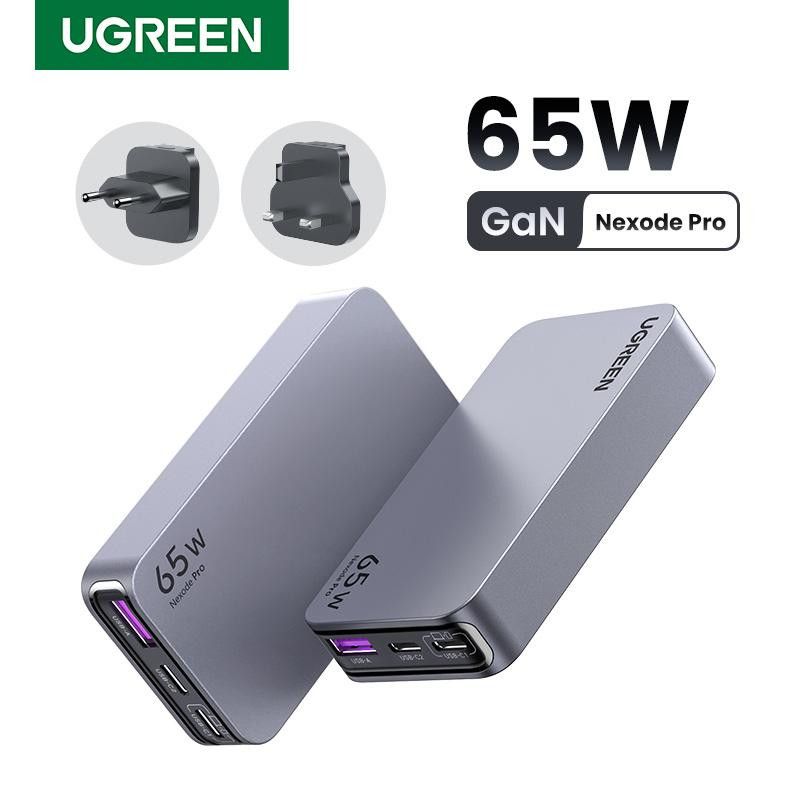 UGREEN Chargeur Secteur 65W Ultra Plat Voyage *25356 · Adaptateurs & Chargeurs Secteur · Informat Systems Strasbourg